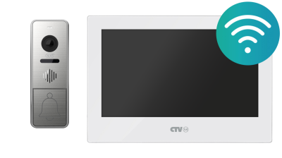 KIT  Cloud 7 / Комплект видеодомофонии (AHD,CVI, TVI, CVBS) с WiFi фото