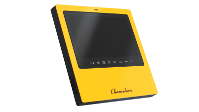 Chameleon #RAL1003 Model S/Black/Видеодомофон фото