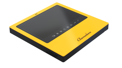 Chameleon #RAL1003 Model S/Black/Видеодомофон фото