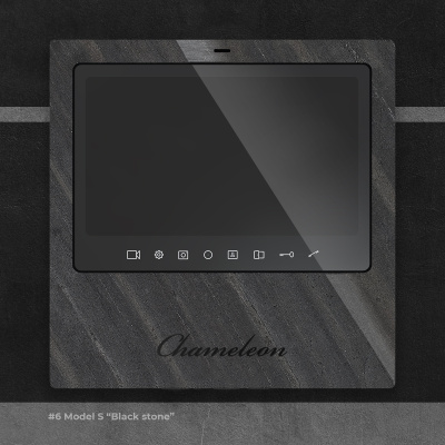 #6 Chameleon Model S Black Marble (White) фото