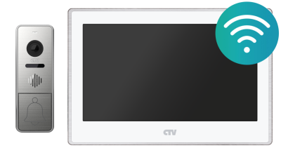 KIT 5702 / Комплект видеодомофонии (AHD,CVI, TVI, CVBS) с WiFi фото
