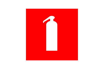 Знак пожарной безопасности "Огнетушитель" 100*100 мм (56-0050) фото