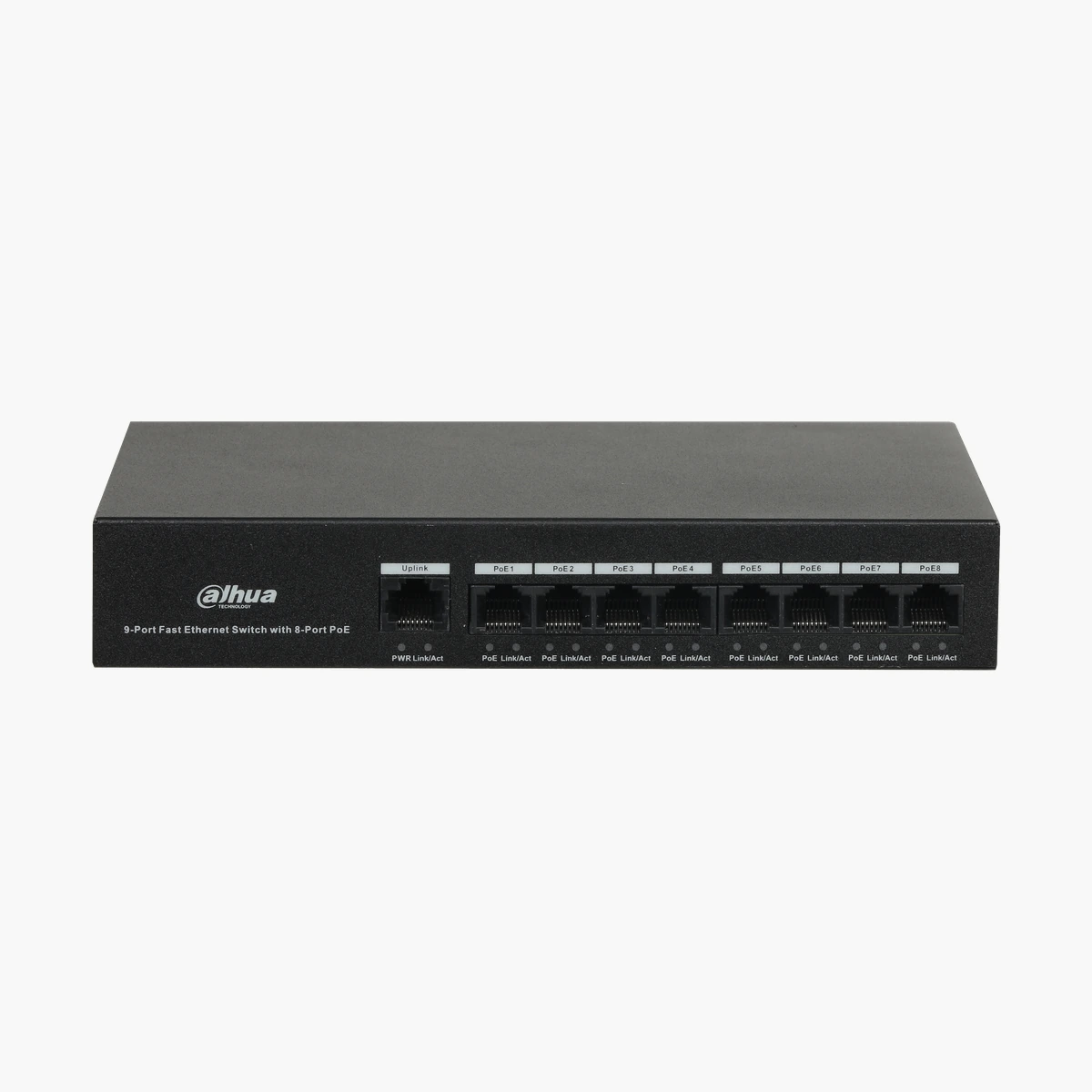 PFS3009-8ET-65 — 8-портовый коммутатор PoE (неуправляемый)