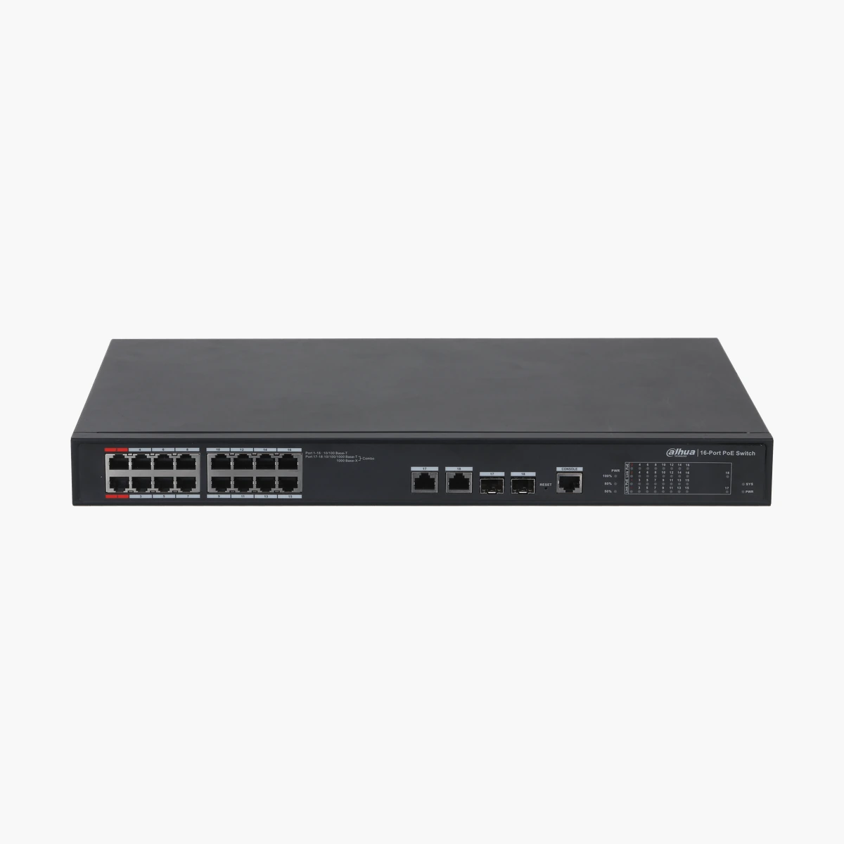 PFS4218-16ET-240 — 16-портовой коммутатор PoE