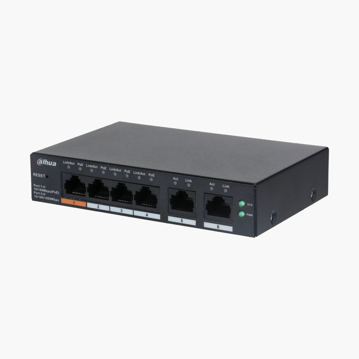 DH-CS4006-4ET-60 — Управляемый PoE-коммутатор